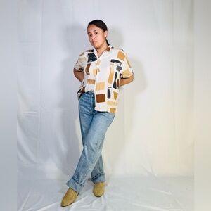 Stylish Tan Midi Skirt